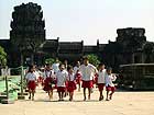 Dti vesel ped Angkor Watem