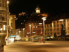 Hautplatz  nahoe v pozad Schlossberg