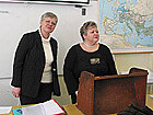 Zleva: prof. PhDr. Jana Krlov, CSc. a doc. PhDr. Ilona semrdov, CSc.