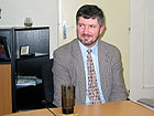 Profesor Christopher J. Roethlein z Bryant University v USA.