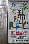Mapka obce Herany