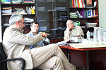 Diskuse nad tmaty s prorektorem prof. M. H. Snchezem