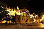 Katedrla v Seville v noci